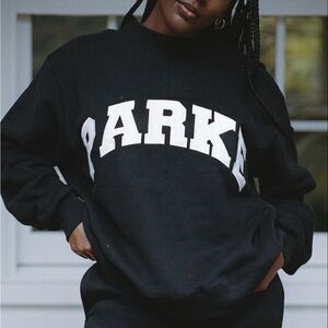 PARKE BLACK MOCKNECK